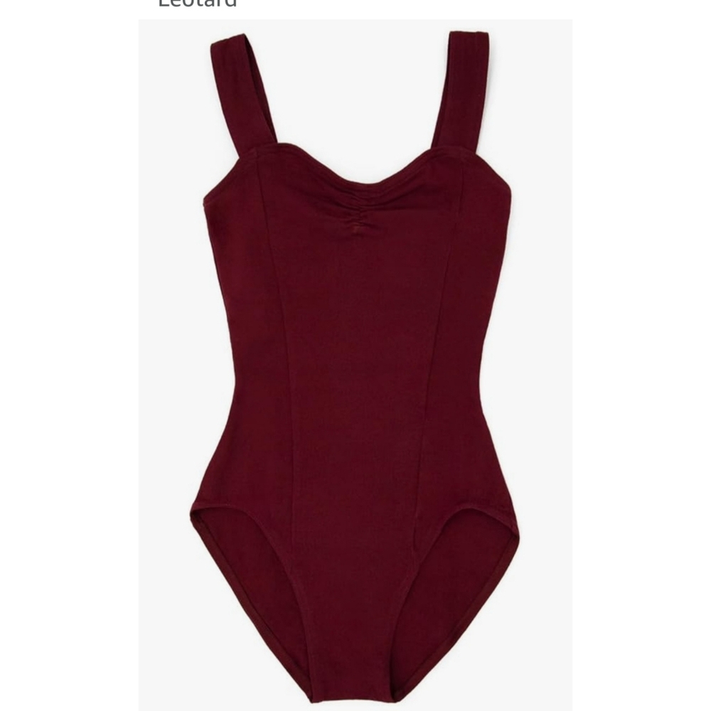 Capezio Maroon Dance Leotard